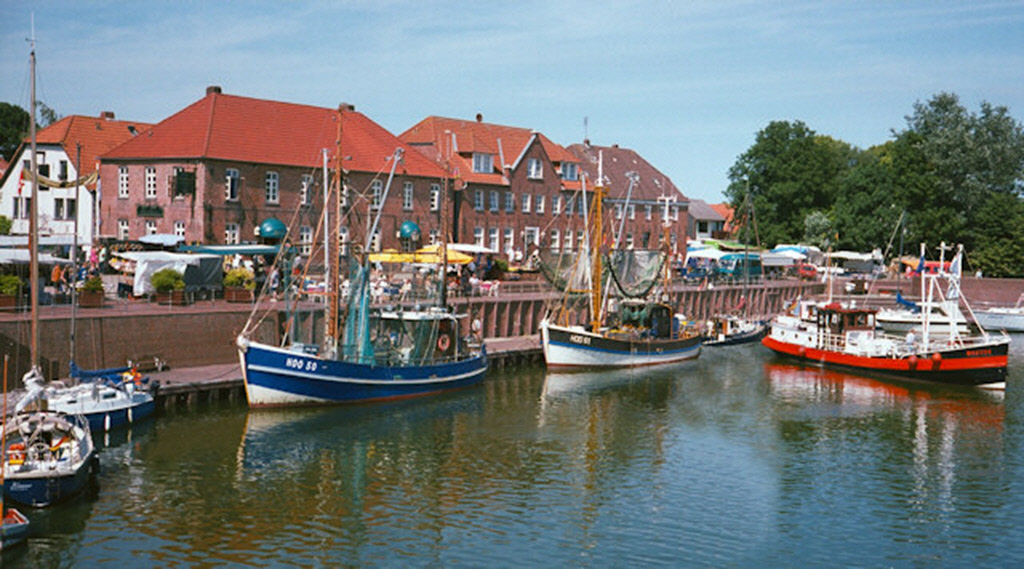 DieUmgebung Ferienwohnungen in Hooksiel